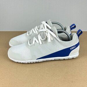 Xero Shoes Forza Runner Minimalist Running Shoes Mens 6.5 Womens 8 White Blue